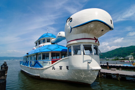 諏訪湖を彩る遊覧船「竜宮丸」が引退！ 12月1日には
