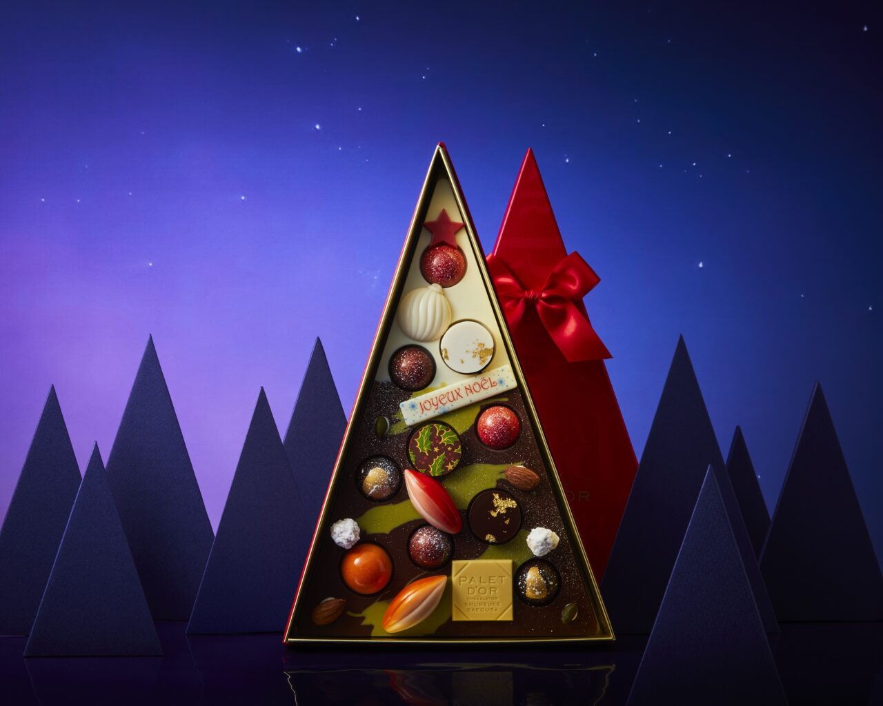 まとめ売り バカラ クリスマスツリー オブジェ チョコナッツサンデーカップ 丸ごと食べられるクリスマスツリー⁉︎ ショコラティエ パレ ド オール
