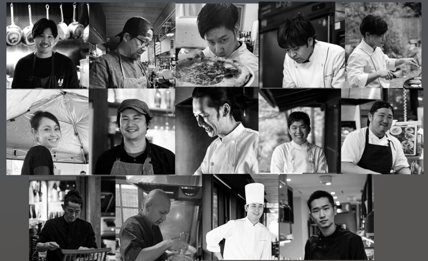 食・お酒・音楽・焚き火も……八ヶ岳の食材と14名の料理人が集う